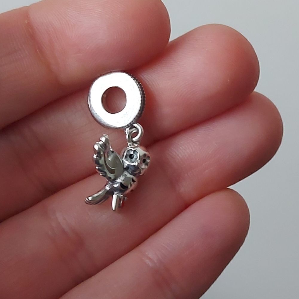 925 Silver Harry Potter Hedwig Charm - Picture 4 of 7
